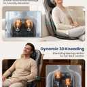 COMFIER 2026 Shiatsu Neck & Back Massager with Heat, Massage Chair Pad