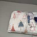 Full Christmas Christmas Tree Sheet Set - Holiday Xmas Pattern Bedding Set - Deep Pockets - Snug Fit - 4 Piece - Wrinkle Free - Cooling Comfy Festive Winter Holiday Sheets for Women, Men, Kids & Teens