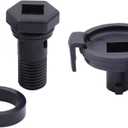 2Pcs Transmission Oil Level Drain Plug Kit for Hyundai Santa Fe Sonata Kona Tucson Accent Azera Elantra Veloster Kia Sorento Sportage Telluride Sedona Optima Cadenza Soul