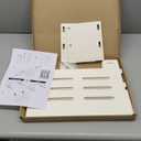 Projector Shelf for Wall, Floating Projector Wall Mount, Game Shelf for Xbox one S/X Series S, Holder Stand Accessories White