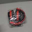 iClever BTH12 Kids Bluetooth Headphones,Colorful LED Lights,74/85dBA Safe Volume,85H Playtime,Fast Charging,Bluetooth 5.2,Over Ear Kids Headphones Wireles for iPad/Tablet/Airplane,Black/Red