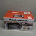 Hamilton Beach 2-in-1 Countertop Toaster Oven & Long Slot 2 Slice Toaster, Compact Retro Design,