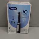 Oral-B iO Deep Clean Rechargeable Electric Powered Toothbrush, Black with iO Series 3 Limited, 2 Brush Heads and Travel Case - Pressure Sensor to Protect Gums - 3 Cleaning Settings - 2 Minute Timer (1 Count (Pack of 1))