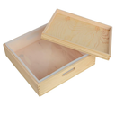 Large Soap Molds, 8L/282oz Rectangle Silicone Liner for 18 Bar Mold with Wooden Box and Lid,DIY Handmade Soap Making Tools