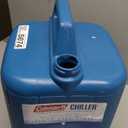 Coleman Chiller 5-Gallon Water Container with Spigot & Carry Handle Heavy-Duty Water Jug & Carrier for Camping Tailgating Parties Emergencies & More