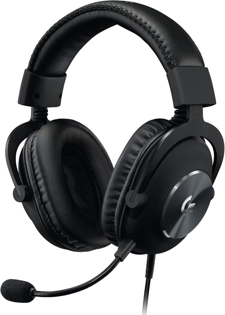 Logitech G Pro X SE Wired Gaming Headset: Blue VO!CE Detachable Boom Mic, DTS 7.1, 50 mm Drivers, USB/3.5mm Aux, USB DAC Included, for PC, Xbox, PS5, PS4 - Black