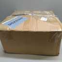 VICITON Narrow Nightstand with 2 Drawers, Narrow Side Table Leather Surface, Slim Bedside Table for Bedrooms, Dormitories, Living Rooms (Light Gray, 15.7" D x 7.8" W x 22.4" H)