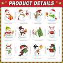2 x Snowman Christmas Decorations Snowman Decorations for Christmas Party Decorations Christmas Honeycomb Centerpieces for Christmas Party Table Decorations Holiday Party Decorations