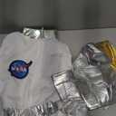 NASA Astronaut Costumes for Kids: America Spacesuit for Boys Girls Space Jumpsuit Set Halloween Dress Up Cosply (130(8-10 years))