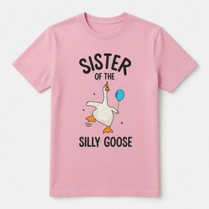 It's My Birthday Matching Funny Goose Family Women Men Kids T-Shirt, size: Medium