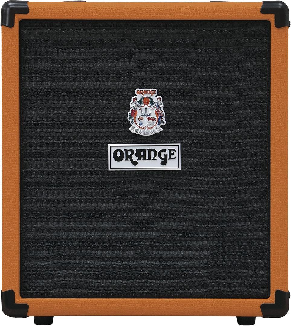 Orange Crush Bass 25 25W 8" Bass Guitar Amplifier and Speaker Combo, Orange