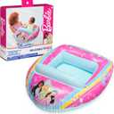 Swimways Barbie Inflatable Water Boat Vehicle, Inflatable Pool Floats and Kids Pool Toys, Barbie Pool Party Supplies for Kids Aged 3 & Up