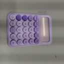 Mr. Pen- Mechanical Switch Calculator, 12 Digits, Large LCD Display, Purple Calculator Big Buttons