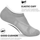 wernies No Show Socks Women - 8 Pairs Ankle Socks for Women, Low Cut Socks Short Cotton Socks, Invisible Casual Socks