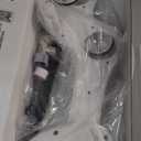 LUXE Bidet NEO 120 - Single Nozzle, Self-Cleaning, Non-Electric Bidet Attachment for Toilet Seat, Adjustable Water Pressure, Rear Wash (White)