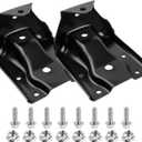 12474021 Rear Leaf Spring Bracket Kit Compatible With 1999-2015 Silverado Sierra 1500, 2007-2009 Tahoe Yukon ESCALADE AVALANCHE, Rear Leaf Spring Hanger Replace 722032