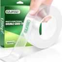 EZlifego Double Sided Tape Heavy Duty, Nano Double Sided Adhesive Tape, Clear Mounting Tape Picture Hanging Adhesive Strips (9.85FT)
