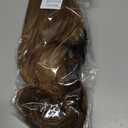 12 Inch Ponytail Extension - Clip in Ponytail Hair Extensions, Curly Wavy Pony Tails Hair Extensions, Synthetic Claw Clip Ponytail Extension for Women (Color: Light Brown With Blonde Highlights)