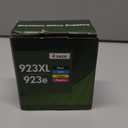 923e 923XL 923 Ink Cartridges Combo Pack with Chip Replacement for hp 923 Ink cartridges for OfficeJet 8120e 8122e 8124e Pro 8135e 8138e 8139e 8130e 8132e Printer (4 Pack, Black Cyan Yellow Magenta)