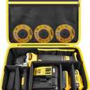 Bag Compatible with DEWALT 20V MAX* Angle Grinder Tool (DCG413B), Also Fit for FLEXVOLT ADVANTAGE Brushless Cordless (DCG416B), Storage Hold Battery Pack, Charger, Glass Cutting Disc (Box Only)