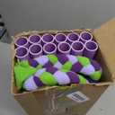 DOZZOPET Puppy Play Gym for Small Dogs with 8 Hanging Toys, Jungle Playground with Interactive Funny Enrichment Toys to Keep Them Busy, Purple