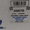 Utz Ripples Original Crispy Chips Made from Fresh Potatoes, 42 Count, Crunchy Individual Snacks to Go, Gluten Free Snacks, brand is Utz, variation theme is Flavor that is Ripples Original, Size that is 42 Count (Pack of 1), BBD, 02/16/26