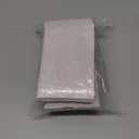 100 Pack Mylar Bags 3.3 x 5.1 Inch Resealable Smell Proof Bags Foil Pouch Flat Bag with Clear Window Pink