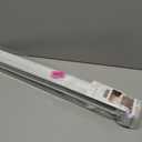 SHADEMOON Blackout Cordless Roller Shades for Indoor Windows,Room Darkening Blind with Spring System Pull Down,Thermal Insulated UV Block Fabric,Home Office (100% Blackout, White,24" W x 72" H)