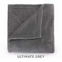 Sunbeam Heated Electric Blanket, Bedding, Twin, Microplush, Ultimate Grey