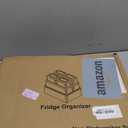 ZIJUND 14 Pack Fridge Organizer, Stackable Refrigerator Organizer Bins with Lids, BPA-Free Fridge Organizers and Storage Containers for Fruit, Vegetable, Food, Drinks, Cereals, Clear