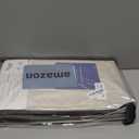 100% Blackout Shield Linen Blackout Curtains for Bedroom 96 Inches Long, Back Tab/Rod Pocket Living Room Drapes, Thermal Insulated Blackout Curtains 1 Panel Set, 100" W x 96" L, Oatmeal