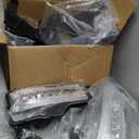 Fit for 2016 2017 2018 GMC Sierra 1500 LED Bumper Driving Fog Lamp Lights Pair Left + Right w/Switch and Harness (LED Version)