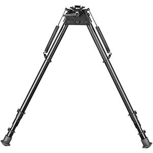 13-27 Inch Tactical Bipod Pivot Tilt with Pod Lock Swivel Lever for Long Range Shooting