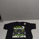 7th Birthday Boy Level 7 Gamer 7 Year Video Game Party T-Shirt S 