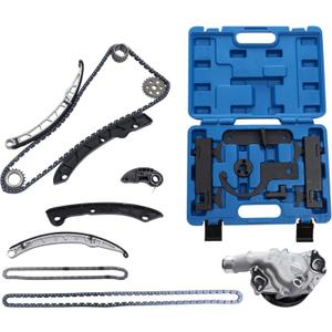 Engine Timing Chain Kit for Land Rover Discovery LR4 Range Rover 2015-2016 for Jaguar XJ XF 2013-2020 5.0L AJ133 Timing Chain No.LR012110/LR087162