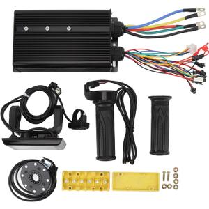 Tbest Brushless Motor Controller Kit, 80A 60V 72V 2000W 3000W 5000W Hall Brushless Motor S966 LCD Display 20X Speed Adjustment Throttle Kit Tbest Brushless Motor Controller Kit, 80A 60V 72V 2000W 3000W 5000W Hall Brushless Motor S966 LCD Display 20X Speed Adjustment Throttle Kit