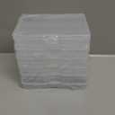 Photo Storage Box 5 x 7 Inches, 6 Pack Photo Organizers and Storage, Acid-Free Picture Storage Container, Stackable Craft Keeper for Photos, Cards, Stamps, Scrapbooking, Office Supplies etc