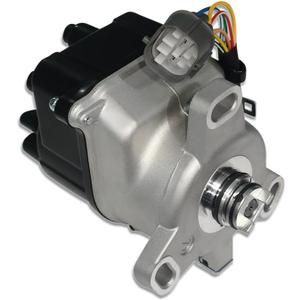 Ignition Distributor with Black Cap & Rotor Fits Honda CRV EX LX L4 2.0L 1997-1998 (OE: TD97U, 30100-P3F-A02)