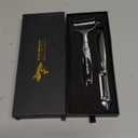 MAD SHARK Ultra Sharp Vegetable Peelers for Kitchen Fruit Apple Potato Peelers,Design with Ergonomic Non-Slip Handle, Y+I Shaped Stainless Steel Serrated(2pc)