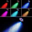 HOLDLAMP Rechargeable Par Lights 36W RGB Battery Powered, Wireless LED Par Lights DJ Uplights Sound Activated& Remote Control for Wedding Events Club Party Church Stage Lighting, 8 Pack