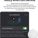 Bluetooth Tracker Tag Compatible with iOS Find My My Device, Waterproof Smart Finder with Wrist Strap and Replaceable Battery with The APP for Keys, Wallet, Luggage, Pets
