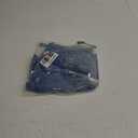 Floerns Women's Plus Size High Waist Denim Skirt Wrap Front Bow Bodycon Mini Skirt (Large, Blue)