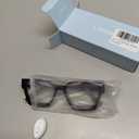 livho Oversized Eyewear Frame for Woman and Men - Rectangle Fashion Glasses for Computer, Chic Preppy Frame (*Coco Tortoise)