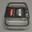 Rubbermaid Brilliance Large Food Storage Container, 9.6 Cup, BPA-Free, Leak-Proof, Clear