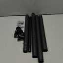 Closet Rod, 17 to 51 Inch Adjustable Closet Rod for Rugged Durability,1.3 Inch Diameter Heavy Duty Closet Rods for Hanging Clothes,Premium Metal Black Closet Poles for Wardrobes