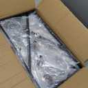 12 Pack L22 x H 12" Black Heavy Duty Shelf Brackets with Screws Metal Shelf Brackets Shelf Support Angle Brackets for Shelves L Brackets Heavy Duty Floating Shelf