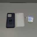 for Motorola Moto G Power 5G 2025 Case [15 FT Military Grade Drop Protection] with 2X Tempered Glass Screen Protector, Heavy-Duty Shockproof Kickstand Case for Moto G Power 5G 2025 Dark Blue