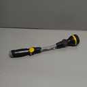 Melnor 65173AMZ RelaxGrip 8 Pattern 16" Pivoting Wand Bundle, Metal, Black, Yellow