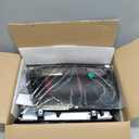 TailLight + 3rd Brake Cargo Lamp for Chevy Silverado 1500 2007-2013, Silverado 2500 3500 2007-2014, GMC Sierra 3500 HD 2008-2014, High Mount Stop Light Rear LED Tail light Assembly, Only for 3157 Bulb