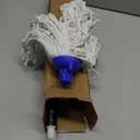 KeFanta Mop for Floor Cleaning,2 Pcs Cotton String Wet Mops Replacement Head Refill Compatible with Microfiber Cloth Mop & 0.8" Diameter Mops Handle(1 Handle & 2 Heads) (Small, Blue)